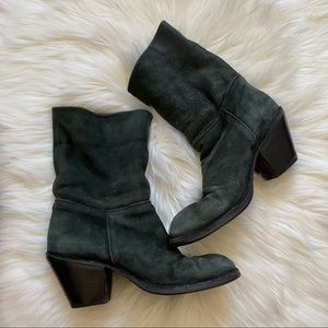 Florentini + Baker Soft Brushed Leather Boots Sz 6